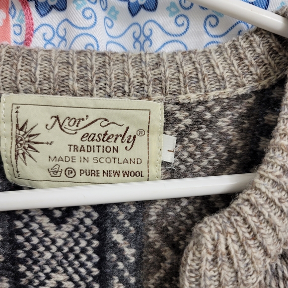 Nor' Easterly Tradition Cardigan.  (892) - Picture 3 of 7